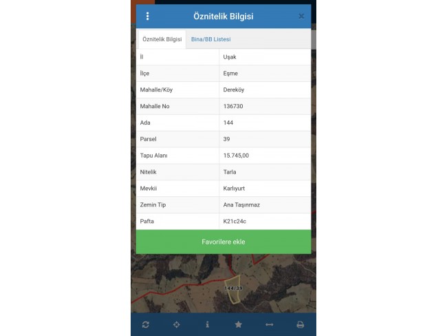 Uşak Eşme Dereköy'de 15.745 m2 Resmi Kadastro Yola Cepheli Uygun Tarla. Açıklamayı Okuyarak Arayınız