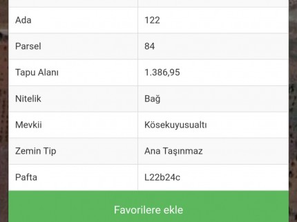 Denizli Bekilli Üçkuyu'da Köy Yakını 1.386 m2 Uygun Güzel Bağ. Açıklamayı Okuyunuz