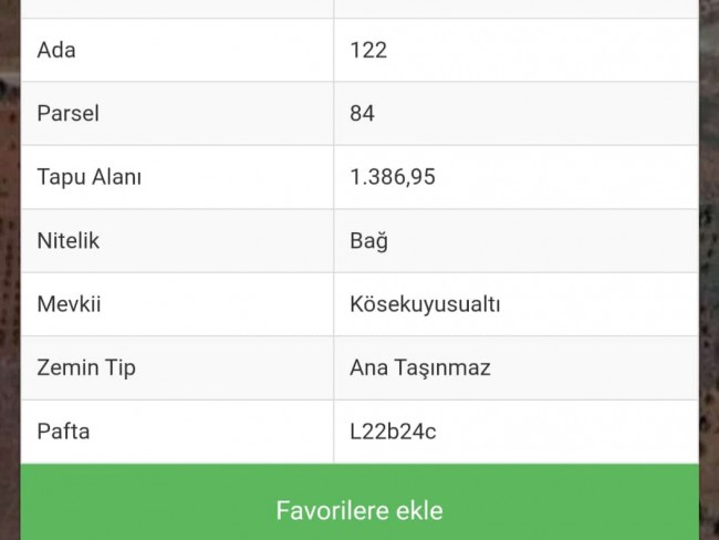Denizli Bekilli Üçkuyu'da Köy Yakını 1.386 m2 Uygun Güzel Bağ. Açıklamayı Okuyunuz