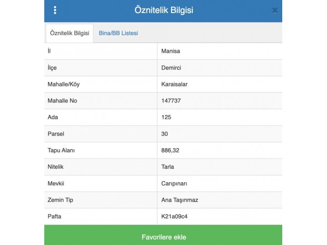 Manisa Demirci Karaisalar'da Resmi Kadastro Yola Cepheli Çok Uygun 886 m2 Tarla. Açıklamayı Okuyunuz