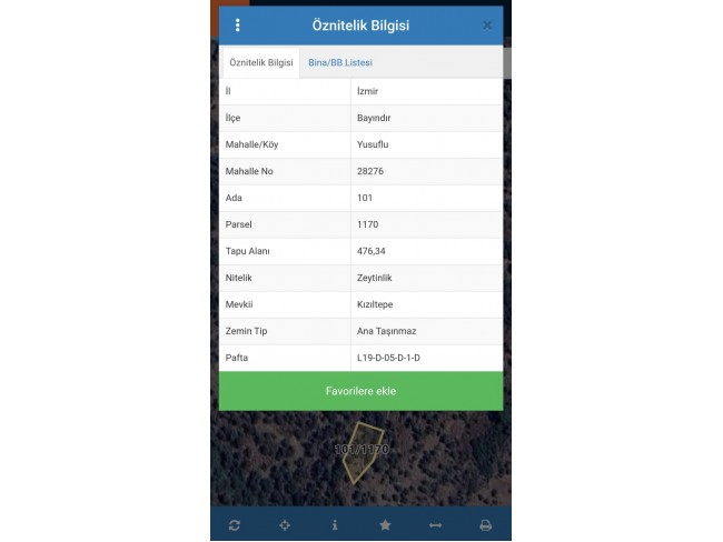 İzmir Bayındır Yusuflu'da Köy Manzaralı 476 m2 Çok Uygun Zeytinlik. Açıklamayı Okuyarak Arayınız.