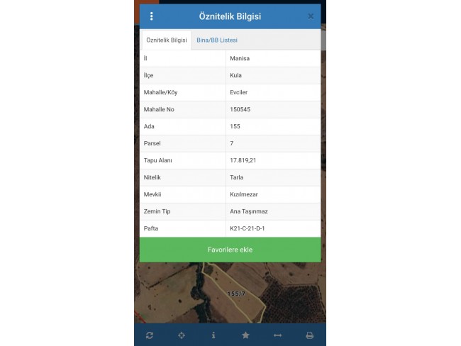 Manisa Kula Evciler'de 17.819 m2 Çok Uygun Güzel Tarla. Otoyola Yakın. Açıklamayı Okuyarak Arayınız.