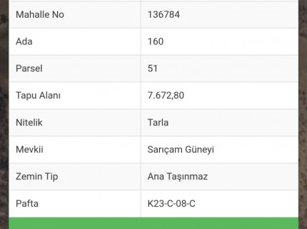 Uşak Banaz Yazıtepe'de 7.672 m2 Yatırımlık Uygun Tarla. Su Yakınında. Açıklamayı Okuyarak Arayınız.