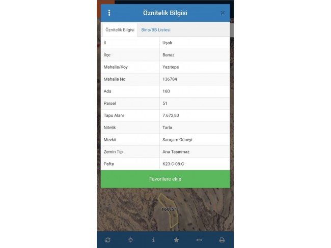 Uşak Banaz Yazıtepe'de 7.672 m2 Yatırımlık Uygun Tarla. Su Yakınında. Açıklamayı Okuyarak Arayınız.