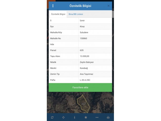 İzmir Kiraz Suludere'de 15.200 m2 Zeytin Bahçesi. 600 Ağaç. Kulube. Açıklamayı Okuyarak Arayınız