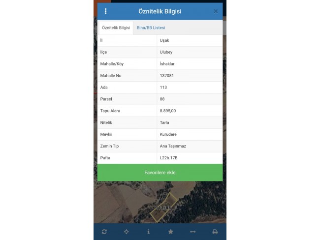 Uşak Ulubey İshaklarda 8.895 m2 Akarsu Yanı Çok Uygun Yatırımlık Tarla. Açıklamayı Okuyarak Arayınız